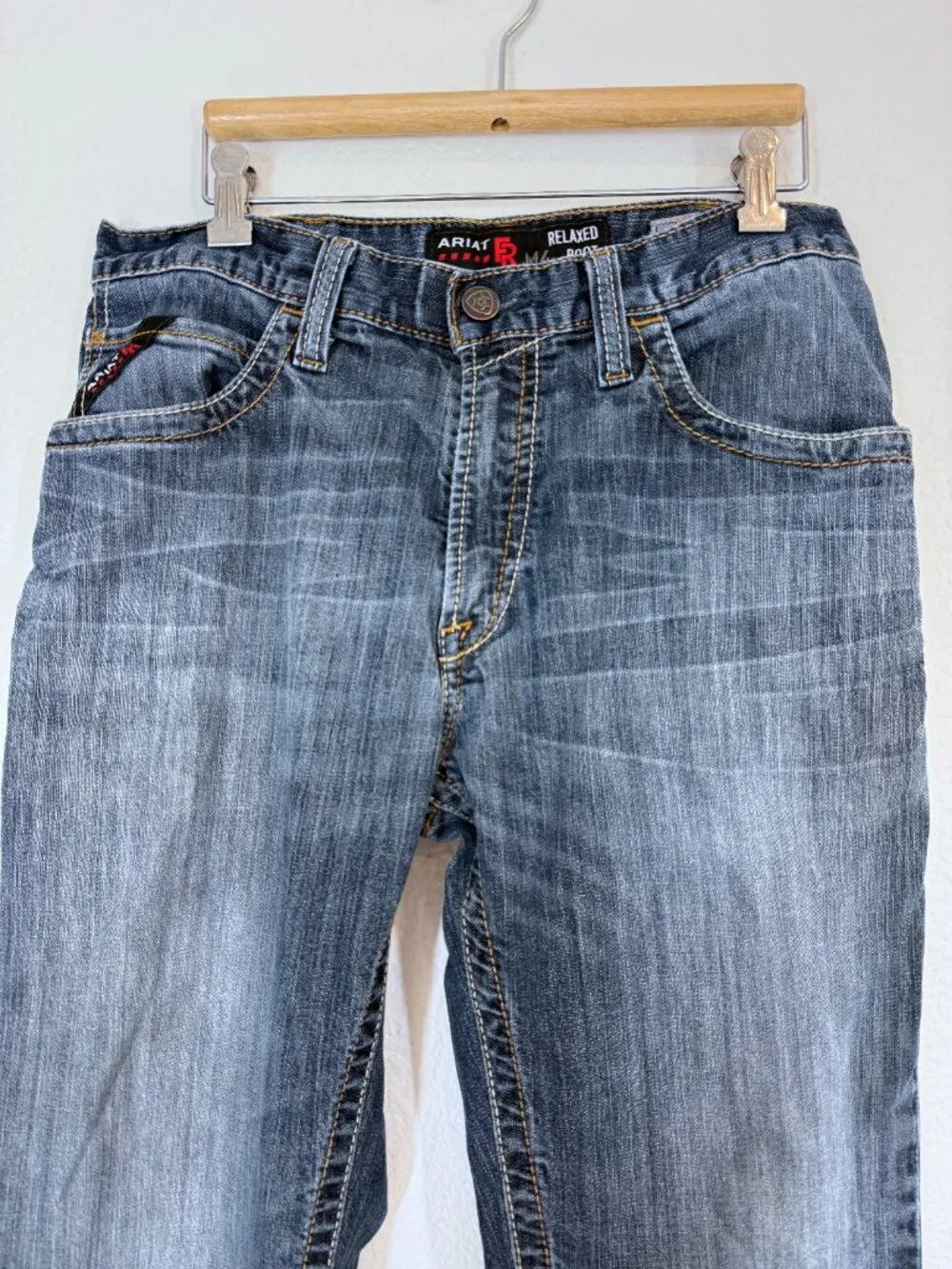Ariat FR Jeans Mens Size 32 M4 Relaxed Bootcut Flame Resistant Workwear Western